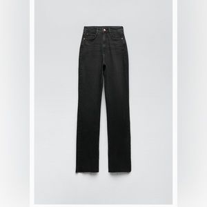 ZARA Z1975 HIGH RISE SLIM FLARED JEANS SIZE 0
